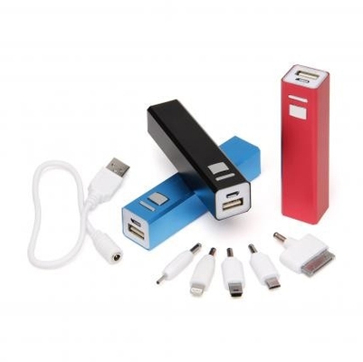 Lichaam 2600 van het Colurfulmetaal MAH Portable Power Bank Advertising-Stijloem/ODM