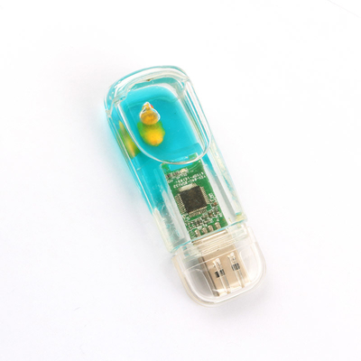 Plastic USB Stick Inside Plaats Liquid Usb Flash Drive Op maat gemaakt Boat Inside