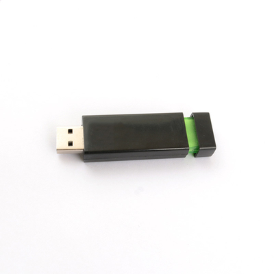 Rubber Oil Finish USB Flash Drive 1G-1TB Zwart-wit Custom USB 2.0/3.0/3.1