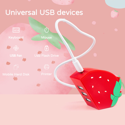 5Gbps Adapter Laptop USB Port Expander Usbc Hub Voor Home Data Transmission