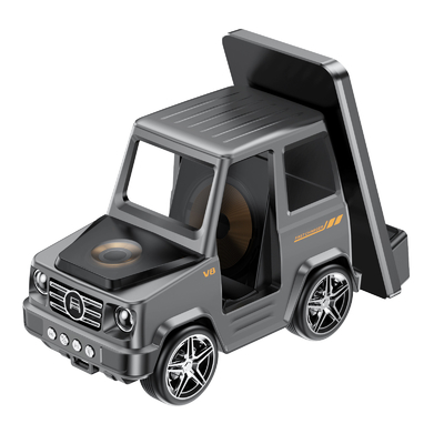Cool Auto Grijze Kleur Draadloos Charger Snel opladen Voor iPhone Airpods IWatch