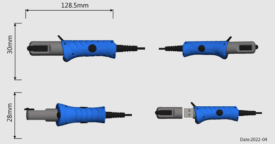 Gegevensversleuteling Vierkante gepersonaliseerde USB-flashstations met uniek ontwerp en aangepaste kleuropties