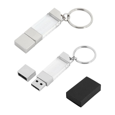 Ｗith ring kristal usb 2.0 en usb 3.0 led licht kan glanzen