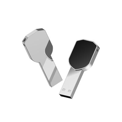 Met LED-kleuren laserlogo op de usb Face usb-drive met gegevensoplaadfunctionaliteit op maat voor bedrijfscadeaus