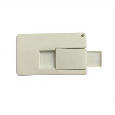 Schokbestendige en waterbestendige MINI creditcard USB-sticks Metaal Plastic Ondersteuning voor het uploaden van gegevens Duurzame draagbare USB-drives voor gegevensbeheer