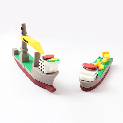 3D Exemplaar Echte pvc USB-station het Varen Schip Aangepaste Vormen
