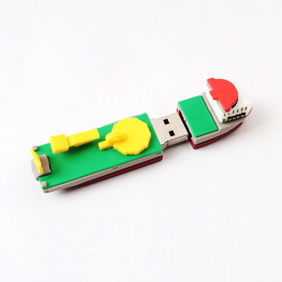 3D Exemplaar Echte pvc USB-station het Varen Schip Aangepaste Vormen