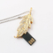 Verborgen Chip Inside Leaf-de Stijl Snelle Snelheid van USB-flashstationjuwelen