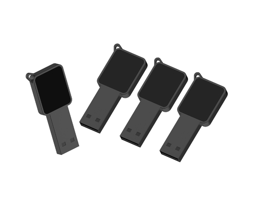 Hoge snelheid USB-flashdrive met metalen/plastiek lichaam LED-licht schijnt bij het werken