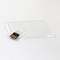 Transparante Plastic het Geheugenstok 2,0 MINIudp 128GB 64GB 50MB/S van Creditcardusb