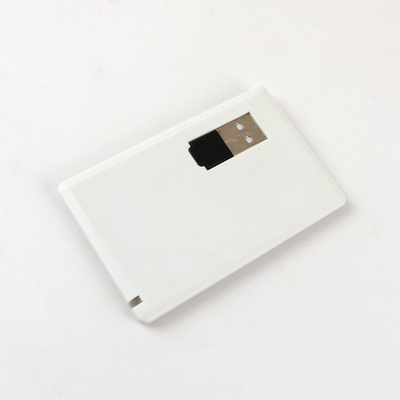 2.0 UDP-de Stok van Flitschips credit card usb memory met Kabellezing bij Buitenkant