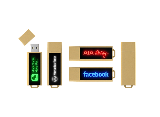 De Flitsaandrijving van Straw And Plastic 128gb, Rekupereerbare Materialen Usb 2,0 Geheugenstok