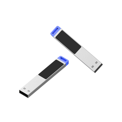 Gepersonaliseerde metaal-plastiek flashdrive met logo-upload voor gegevensopslag