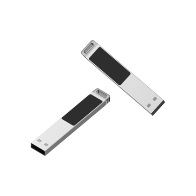 Gepersonaliseerde metaal-plastiek flashdrive met logo-upload voor gegevensopslag