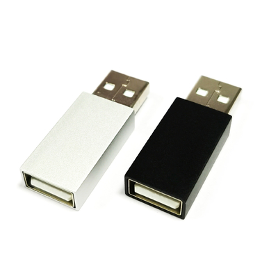 Ondersteuning door MOQ Hoeveelheid - Silver Safety Charging USB Data Blocker