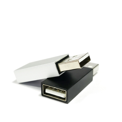 Ondersteuning door MOQ Hoeveelheid - Silver Safety Charging USB Data Blocker