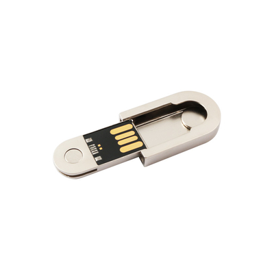 Kleine 8 Gb metalen USB-stick met Fcc-klacht