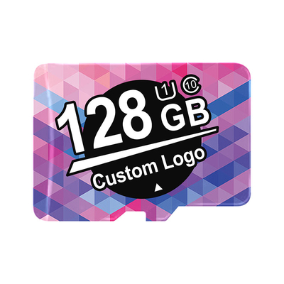 Vol met ingedeelde memory card-geheugenkaarten met laser klantnaam of geen USB-kop