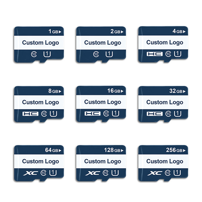 Ondersteuning voor OEM Print - memory card Memory Cards met 64 GB capaciteit en UHS-I-snelheid