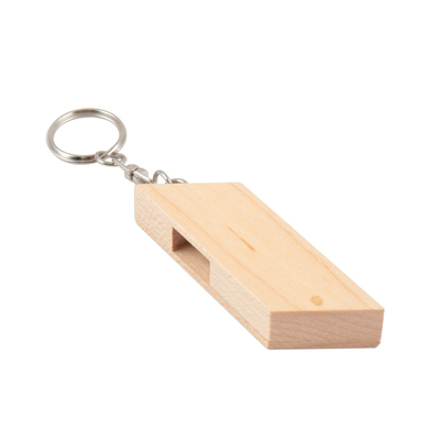 Rectangular Houten USB Flash Drive Item Bamboe Hout/Mapel Hout Ondersteuning OEM 0°C Tot 60°C