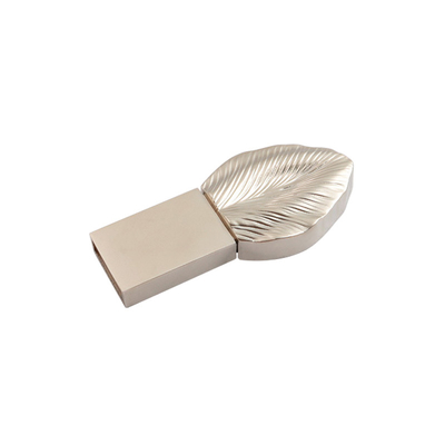 ROHS 20mb/S 128gb Metal Pendrive Laser Logo Boek Clip USB Flash Drive