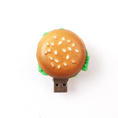 KFC McDonald's Hamburger Custom USB flash drives voor kunstmatig voedsel Corporate giften