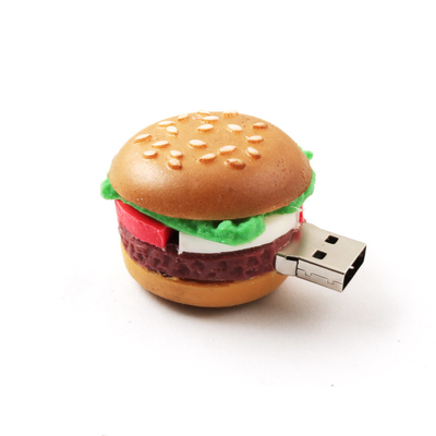 KFC McDonald's Hamburger Custom USB flash drives voor kunstmatig voedsel Corporate giften