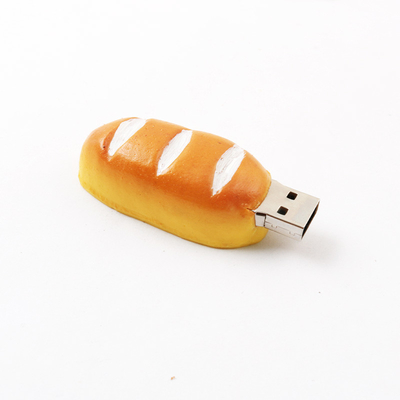 USB 3.0 Bread Custom USB Flash Drives met 10 jaar gegevensbewaring en data-voorafladen