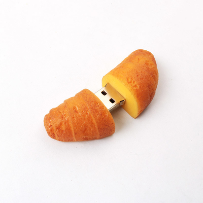 Gepersonaliseerde USB-flashdrive in de vorm van een brood met USB 3.0-interface