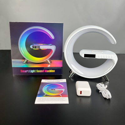 Met LED met klok met luidspreker met Bluetooth draadloos oplader snel 15W