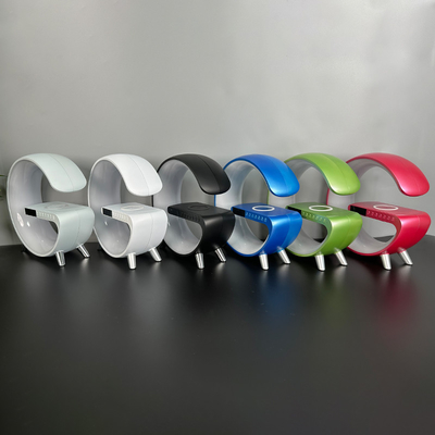 Met LED met klok met luidspreker met Bluetooth draadloos oplader snel 15W