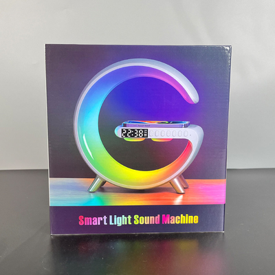 Met LED met klok met luidspreker met Bluetooth draadloos oplader snel 15W