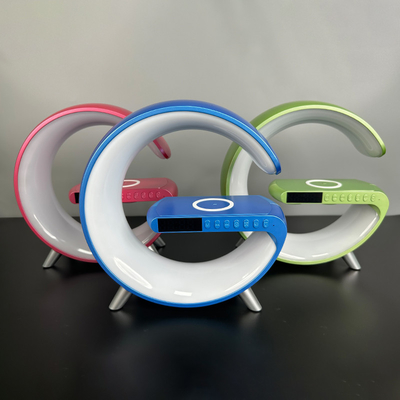 Met LED met klok met luidspreker met Bluetooth draadloos oplader snel 15W