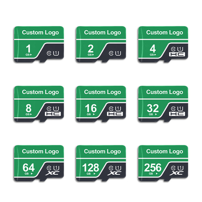 Snel leesbare memory card-geheugenkaarten Tot 100 MB/s Ondersteuning OEM Print Form Factor memory card
