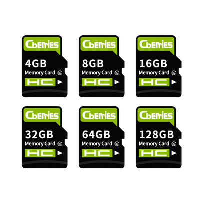 Snel leesbare memory card-geheugenkaarten Tot 100 MB/s Ondersteuning OEM Print Form Factor memory card