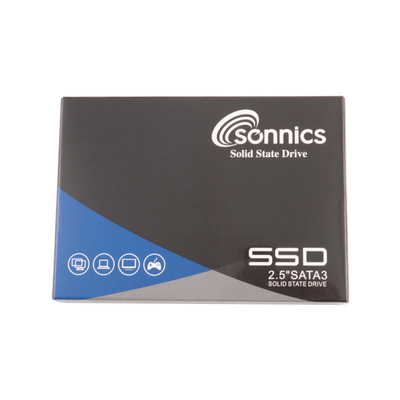 2.5oz/3.5oz SSD Hard Drive voor Desktop Laptop 1TB 2TB Zilver en Zwart