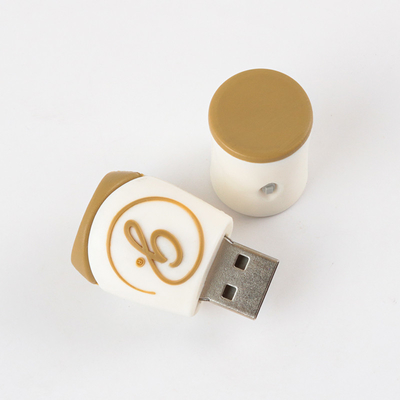 10 jaar gegevensbewaring Persoonlijke USB-flash-sticks met snelle kunstwerktijd en zijde-schermprinten