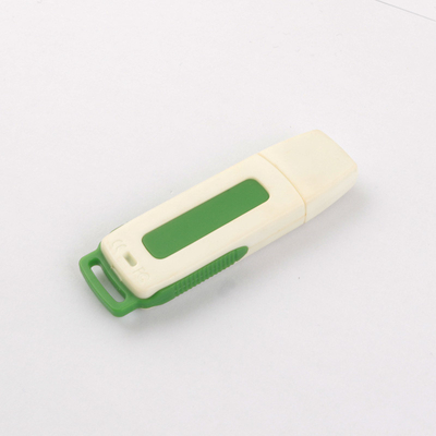 Recycled Plastic USB Stick Zwart/Wit Plug and Play 1-1TB Geheugen 0,0 °C tot 60,0 °C Temp