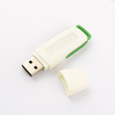 Recycled Plastic USB Stick Zwart/Wit Plug and Play 1-1TB Geheugen 0,0 °C tot 60,0 °C Temp