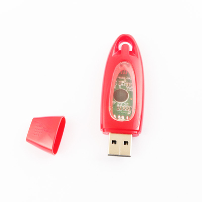 Plastic USB stick 1TB flash drive volgevulde geheugen gerecycled -50.C - 80.C opslagtemperatuur.