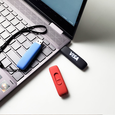 Plastic USB 3.0 Flash Drive Storage Stick Temperatuurbereik -50 °C -80 °C