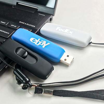 Metalen plastic USB flash drive met verbeterde snelheid 50 MB/s Schrijven 100 MB/s Lezen