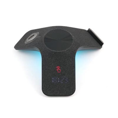 Diameter 62MM 3 In 1 draadloos oplaadstation met Fidget Spinner licht en indicator