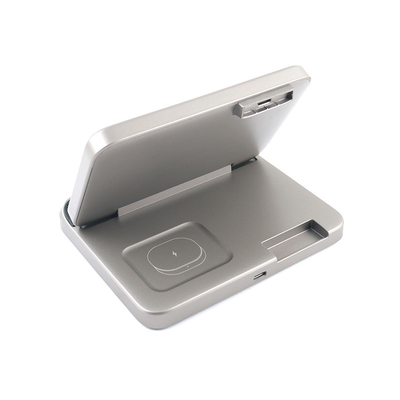 ABS PC-materiaal Multifunktioneel draadloos oplader met 5V/2.1A-invoer en boxondersteuning
