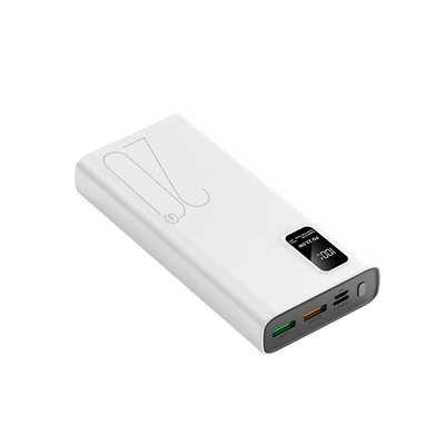PC Draagbare Powerbank Batterij Wit of Zwart 5V Uitgang Voor Smartphone opladen