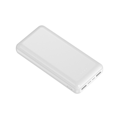 Draagbare powerbank met micro USB- en type C-invoerpoorten voor smartphones
