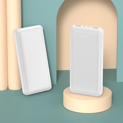 Draagbare powerbank met micro USB- en type C-invoerpoorten voor smartphones