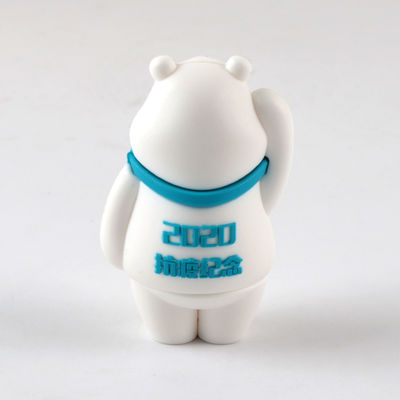 Gepersonaliseerde USB-sticks met open vorm door klant