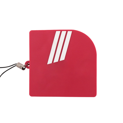 Aangepaste siliconen USB-flashdrive volkleurige afdruk rechthoekige vorm 128 GB capaciteit