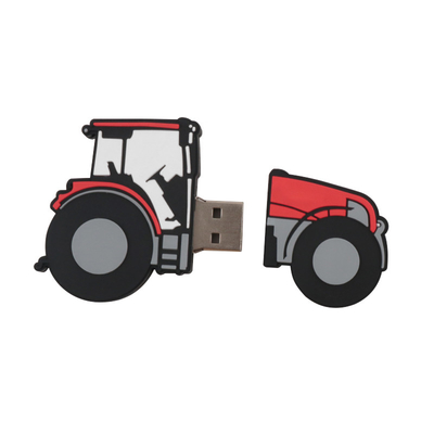 PVC USB Open Mold Pvc USB Flash Drive met 3-4 dagen Proeftijd en Creative Silk Screen Printing